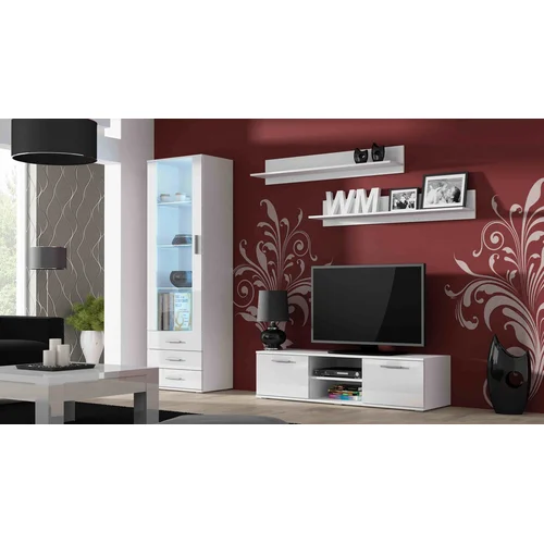 Cama SOHO 140 TV stovas, baltas image 2