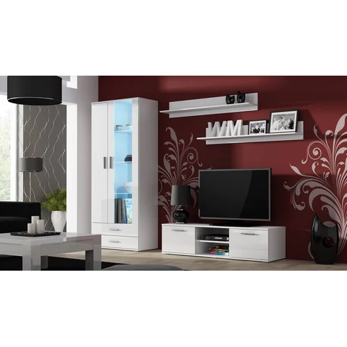 Cama SOHO 140 TV stovas, baltas image 3