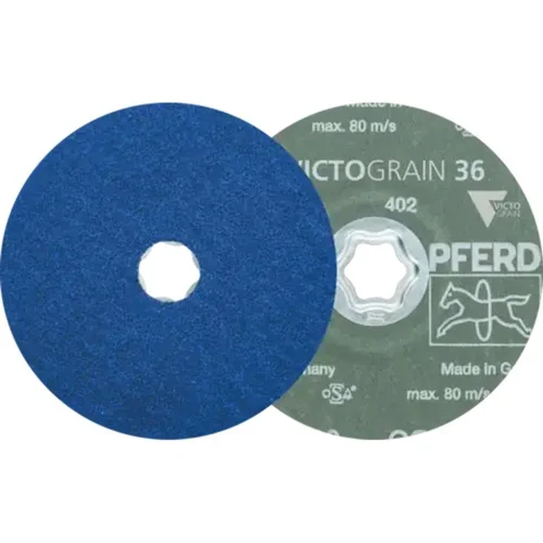 PFERD CC-FS 125 Victograin-Cool 36 fibro šlifavimo diskas image 1