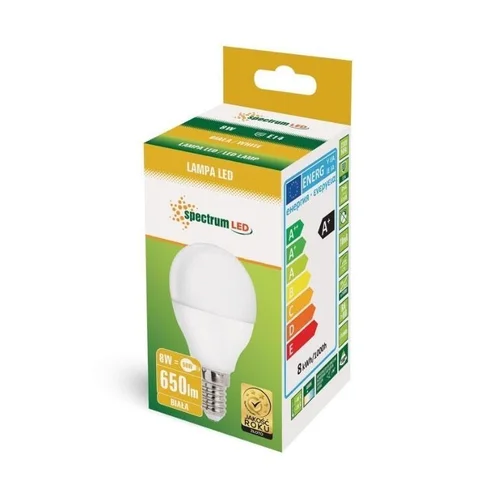Spectrum LED lemputė E14 P45 8 W 4000 K 710 lm image 3
