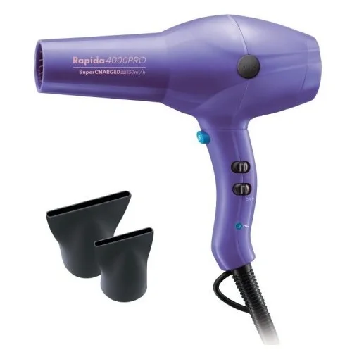 DIVA PRO STYLING Rapida 4000 Pro plaukų džiovintuvas, violetinis image 2