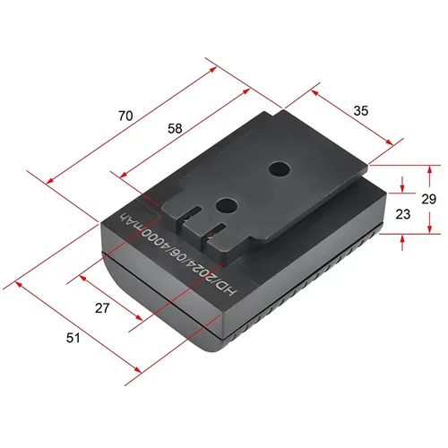 YATO YT-30418 4000 mAh Li-Ion baterija image 1