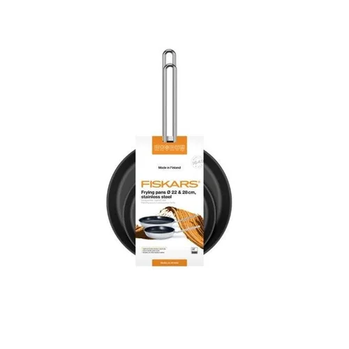 Fiskars 1070866 keptuvių komplektas 22/28 cm, nerūdijantis plienas image 1