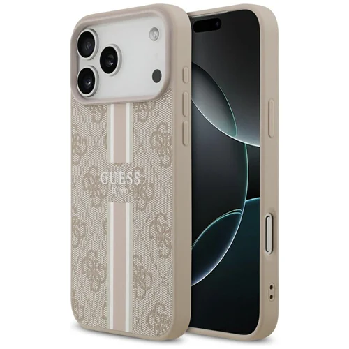Guess 4G MagSafe dėklas iPhone 17 Pro Max, rožinis image 1