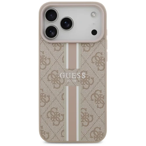 Guess 4G MagSafe dėklas iPhone 17 Pro Max, rožinis image 3