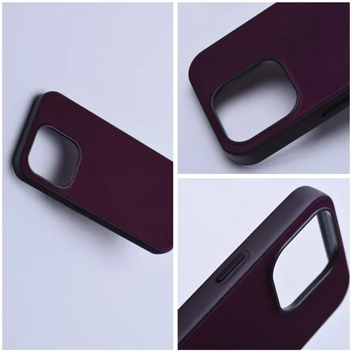 Audinė Mag Kapse dėklas iPhone 13 Pro Max, bordo image 3