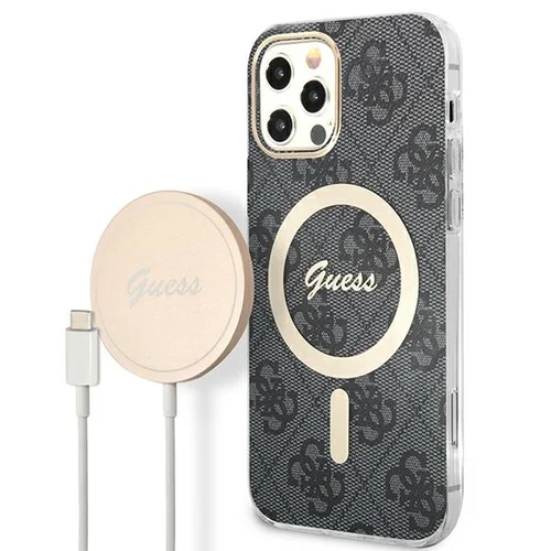 Guess GUBPP12MH4EACSK 4G Print MagSafe rinkinys iPhone 12/12 Pro image 1