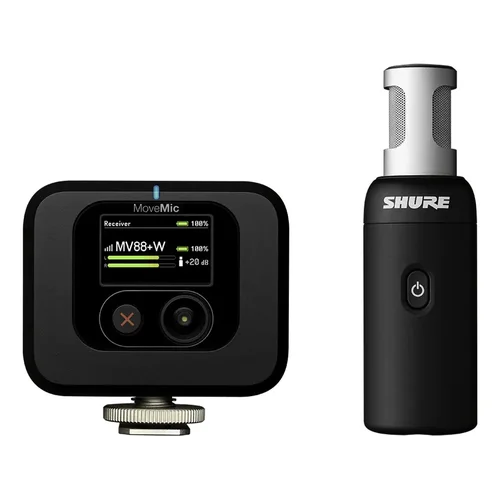 Shure MV88+W-KIT-Z6 belaidis stereofoninis mikrofonas image 1