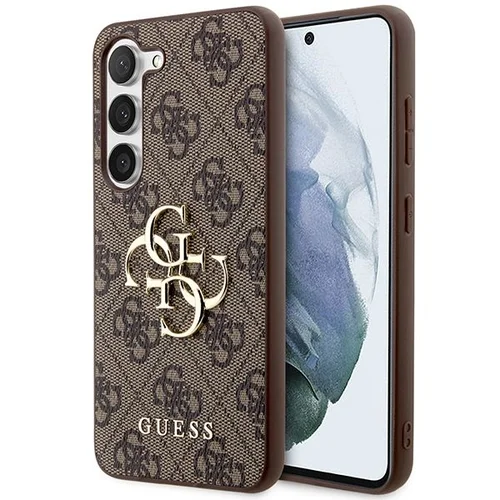 GUESS GUHCS24M4GMGBR dėklas Samsung Galaxy S24 Plus, rudas image 1