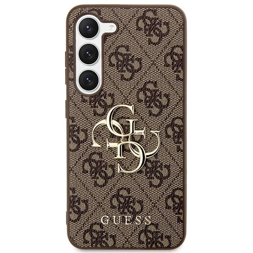 GUESS GUHCS24M4GMGBR dėklas Samsung Galaxy S24 Plus, rudas image 3