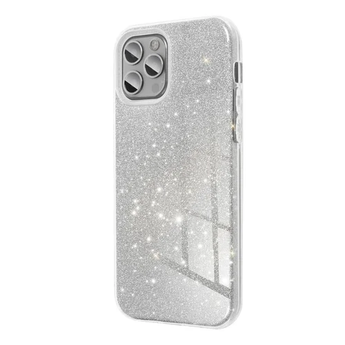 Samsung A27 5G blizgantis sidabrinis dėklas image 1