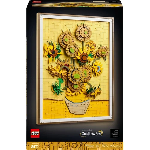 LEGO Art 31215 Vincent van Gogh – Saulėgrąžos, 2615 vnt. image 1