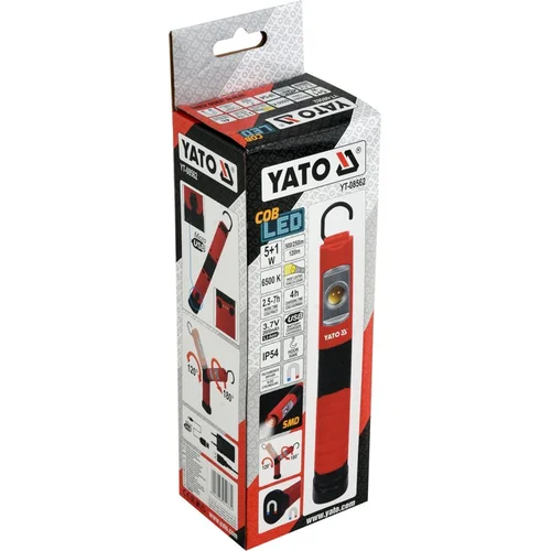 YATO YT-08562 akumuliatorinė darbo lempa 5 W image 2