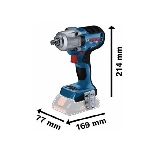 BOSCH GDS 18V-450 HC Akumuliatorinis smūginis veržliasukis image 2