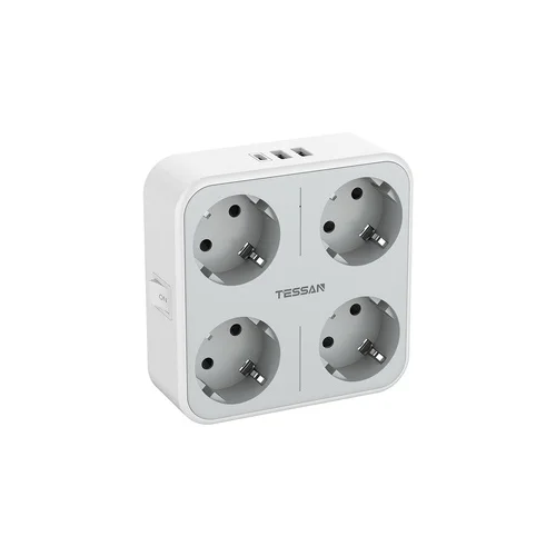 Tessan TS-302-DE-C sieninis lizdas, 4 lizdai image 1