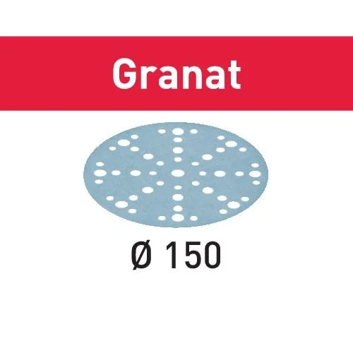 Šlifavimo lapelis STF D150/48 P120 GR/10 Granat image 1