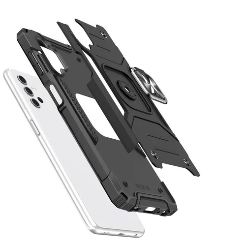 Wozinsky Ring Armor dėklas Samsung Galaxy A73, raudonas image 3