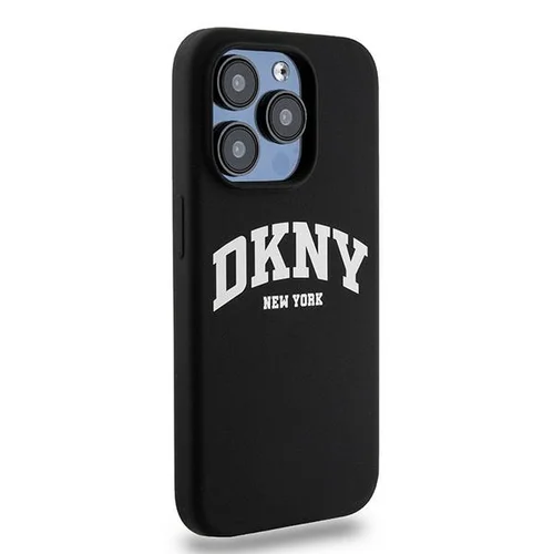 DKNY MagSafe silikoninis dėklas iPhone 13/13 Pro, juodas image 3