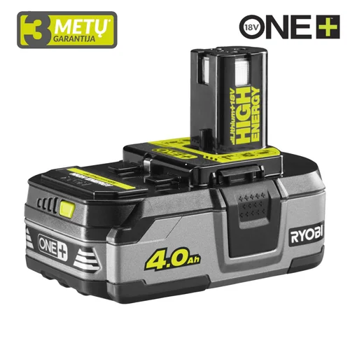 Ryobi RB1840T 18 V 4.0 Ah akumuliatorius image 1