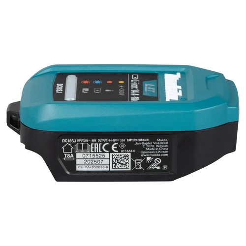 Makita DC18SJ akumuliatorių įkroviklis USB-PD LXT Li-ion, 14,4–18 V image 1