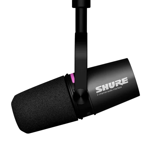 Shure MV7i mikrofonas ir sąsaja image 2