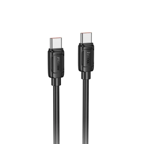 Hoco X115 USB-C į USB-C Kabelis 240W 1.0 m Juodas image 1