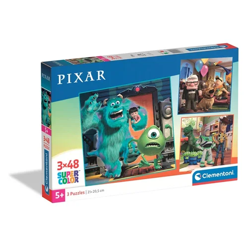Clementoni Super Color Pixar 144 dalių dėlionė 25065 image 1