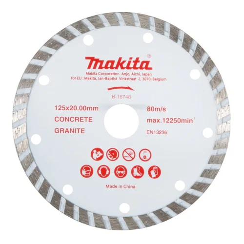MAKITA B-16748 deimantinis pjovimo diskas 125 mm image 1