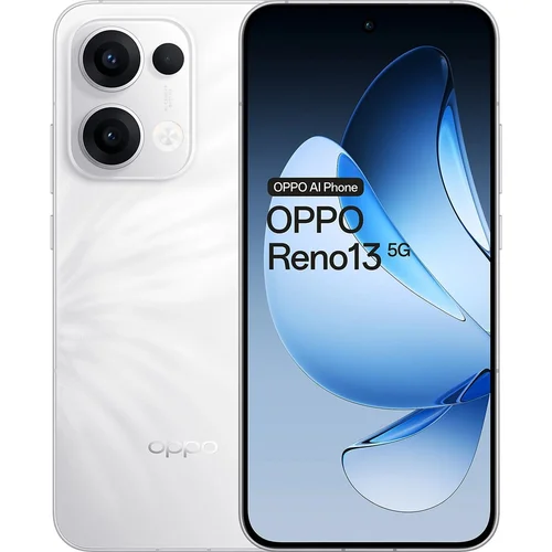 Oppo Reno 13 12/256 GB 5G, pūkų balta image 1