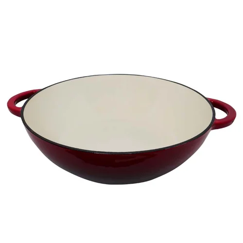 Zyle ZY030DRKI apvalus emaliuotas ketaus puodas 4,8 L 30 cm image 3