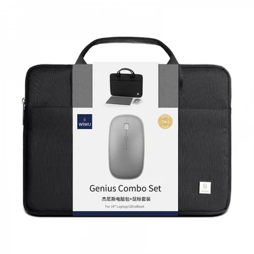 WiWU Genius Combo 3in1 rinkinys 14 col., juodas image 3