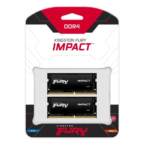 Kingston FURY Impact 64 GB DDR4-3200 CL20 SO-DIMM, 2 × 32 GB image 2