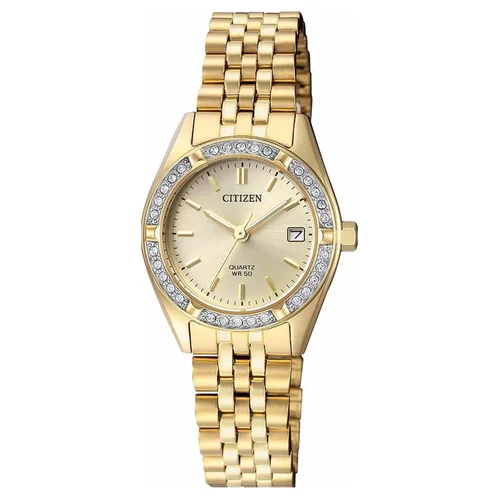 Citizen EU6062-50P auksinis moteriškas laikrodis image 1