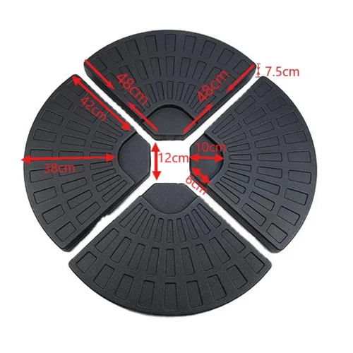 Lauko skėčio pagrindas 1 vnt, 48 cm, 23 kg image 2