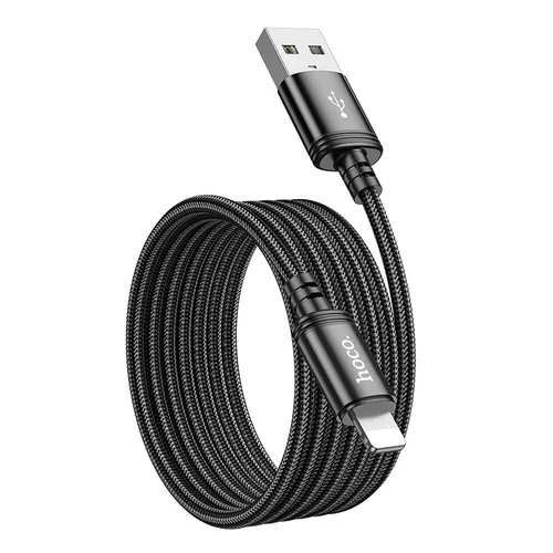 Hoco X89 USB-A–Lightning laidas, 2 m, juodas image 2