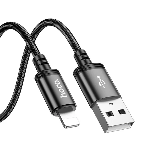 Hoco X89 USB-A–Lightning laidas, 2 m, juodas image 3
