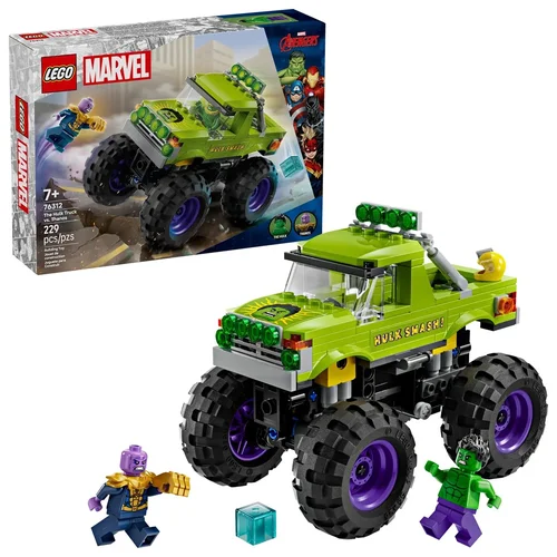 LEGO Marvel 76312 Hulk sunkvežimis prieš Thanosą image 1