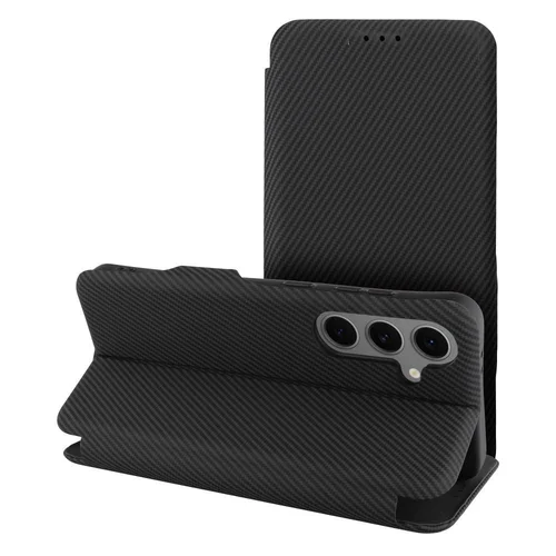 FOLIO Samsung Galaxy A56 juodas magnetinis dėklas image 1