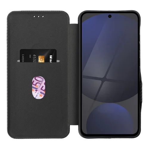 FOLIO Samsung Galaxy A56 juodas magnetinis dėklas image 3