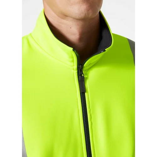 Džemperis Helly Hansen Addvis Zip Sweatshirt Class 1 Geltonas M image 3