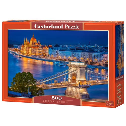 Castorland Vakarų Budapeštas B-53940, 500 dalių dėlionė image 1