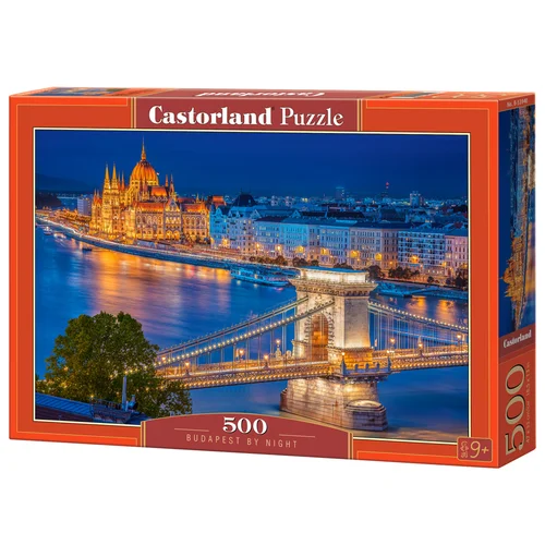 Castorland Vakarų Budapeštas B-53940, 500 dalių dėlionė image 2