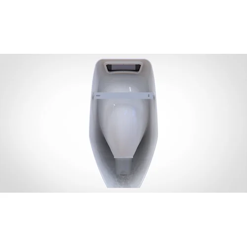 URIMAT eco video pisuaras be vandens su LED ekranu, balta image 2