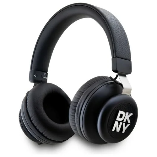 DKNY Metal Logo Bluetooth ausinės, juodos image 1