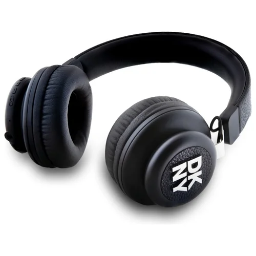 DKNY Metal Logo Bluetooth ausinės, juodos image 2