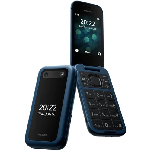 Nokia 2660 Flip, mėlynas, 48GB/128MB image 1