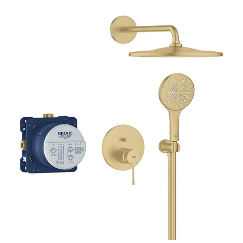 Grohe Essence potinkinė dušo sistema 25287GN0 Rainshower Mono 310 image 3