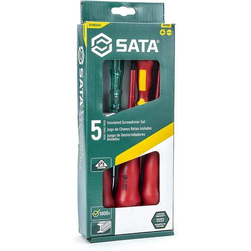SATA VDE 5vnt Atsuktuvų rinkinys image 2