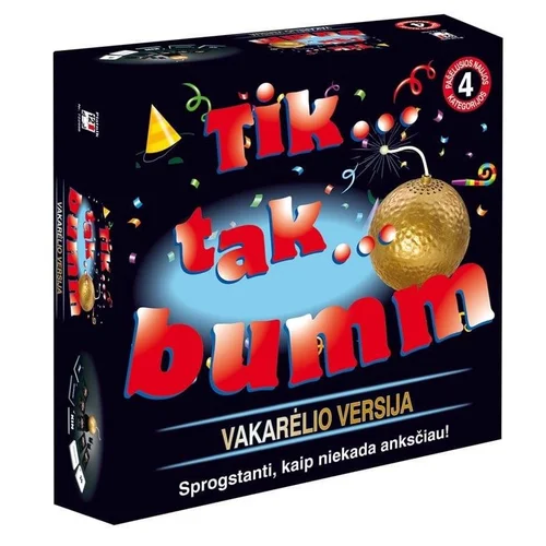 Piatnik Tik Tak Bumm, vakarėlio versija (LT) image 1