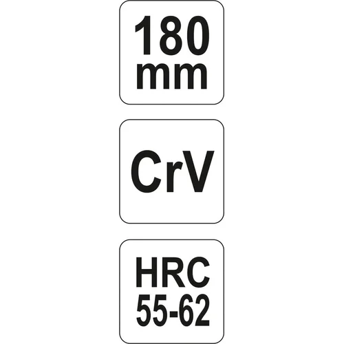YATO YT-6612 šoninio kirpimo replės 180 mm image 3